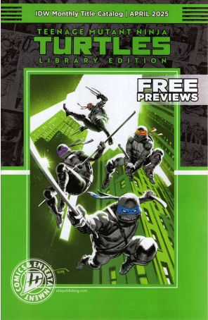 IDW Monthly Title Catalog 2025 4 published by IDW