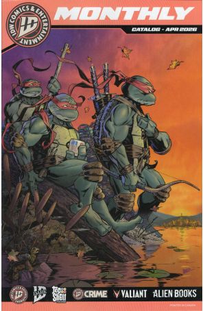 IDW Monthly Title catalog 2026 4 published by IDW