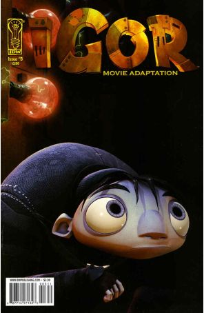 Igor Movie Adaptation 3 published by IDW