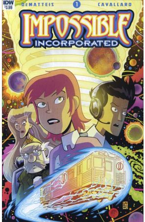 Impossible Incorporated 1 published by IDW with cover art by Mike Cavallaro