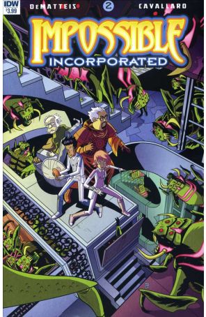 Impossible Incorporated 2 published by IDW with cover art by Mike Cavallaro