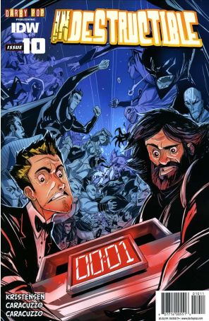 Indestructible (Darby Pop) 10 published by IDW with cover art by Jose Lopez