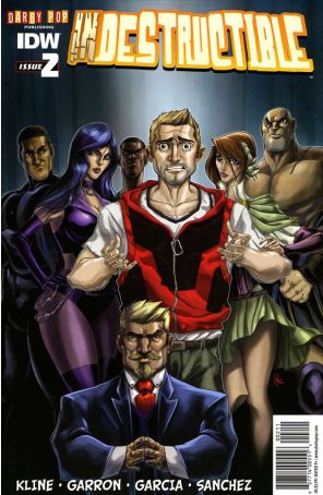 Indestructible (Darby Pop) 2 published by IDW with cover art by Jose Lopez
