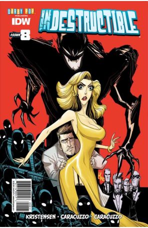 Indestructible (Darby Pop) 8 published by IDW with cover art by Jose Lopez