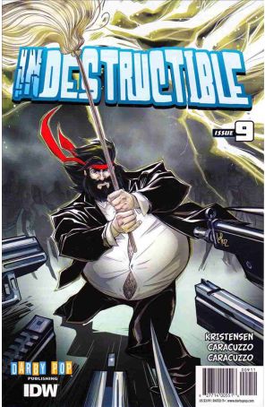Indestructible (Darby Pop) 9 published by IDW with cover art by Jose Lopez
