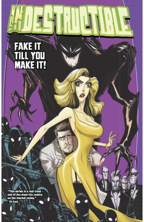 Indestructible (Darby Pop) TPB 2 published by IDW with cover art by Jose Lopez