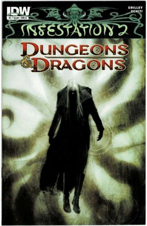 Infestation 2: Dungeons And Dragons 1A published by IDW with cover art by Menton3
