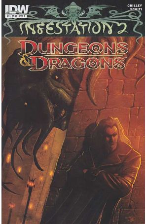 Infestation 2: Dungeons And Dragons 1B published by IDW with cover art by Livio Ramondelli
