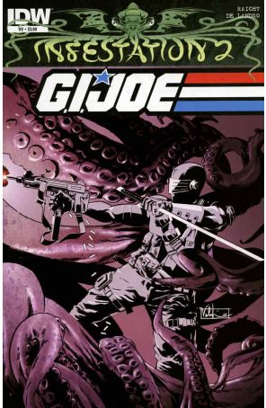 Infestation 2: G.I. Joe 2A published by IDW with cover art by Valentine De Landro