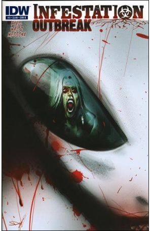 Infestation: Outbreak 3B published by IDW with cover art by Davide Furno