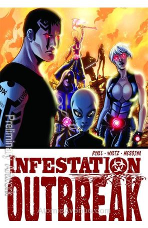 Infestation: Outbreak TPB 1 published by IDW with cover art by David Messina