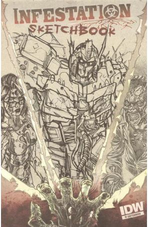 Infestation: Sketchbook 1A published by IDW