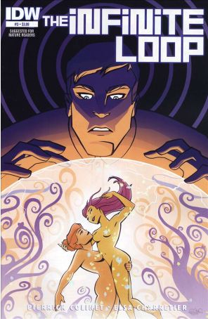Infinite Loop 3 published by IDW with cover art by Elsa Charretier
