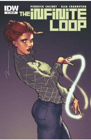 Infinite Loop 4A published by IDW with cover art by Gerald Parel