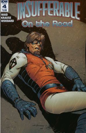 Insufferable: On The Road 4 published by IDW with cover art by Peter Krause