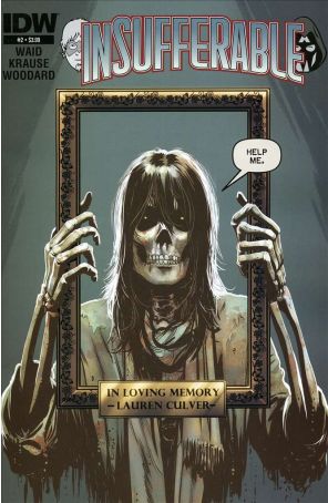 Insufferable 2 published by IDW with cover art by Peter Krause