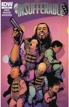 Insufferable 5 published by IDW with cover art by Peter Krause
