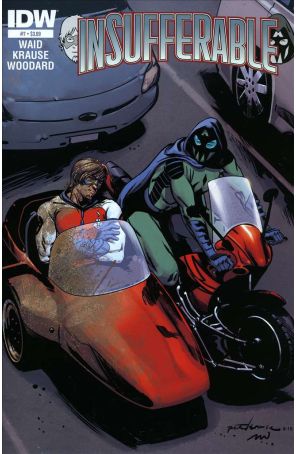 Insufferable 7 published by IDW with cover art by Peter Krause