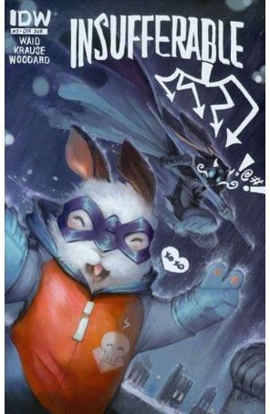 Insufferable 8A published by IDW with cover art by Jennifer Meyer