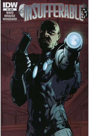 Insufferable 8 published by IDW with cover art by Peter Krause