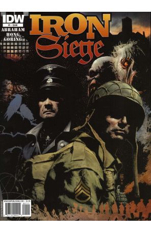 Iron Siege 1 published by IDW with cover art by Tim Bradstreet