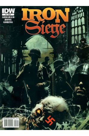 Iron Siege 2 published by IDW with cover art by Tim Bradstreet