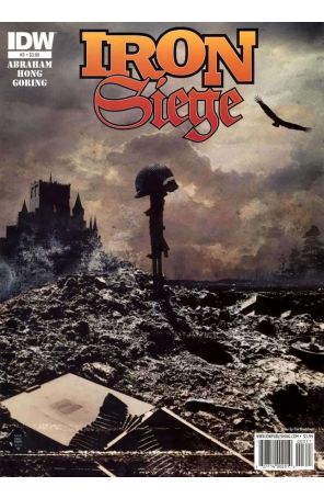 Iron Siege 3 published by IDW with cover art by Tim Bradstreet