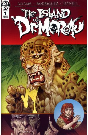 Island of Dr. Moreau (IDW) 1 published by IDW with cover art by Gabriel Rodriguez