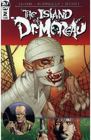 Island of Dr. Moreau (IDW) 2 published by IDW with cover art by Gabriel Rodriguez