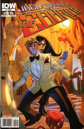Jack Avarice is the Courier 2 published by IDW with cover art by Chris Madden