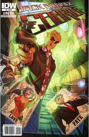 Jack Avarice is the Courier 5 published by IDW with cover art by Chris Madden