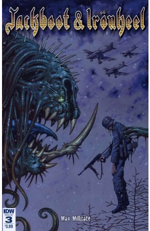Jackboot And Ironheel 3 published by IDW with cover art by Max Millgate
