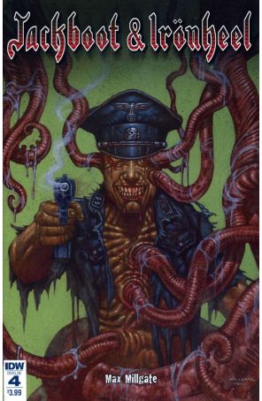 Jackboot And Ironheel 4 published by IDW with cover art by Max Millgate