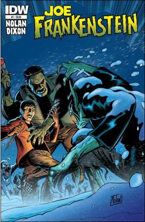 Joe Frankenstein 1 published by IDW with cover art by Graham Nolan
