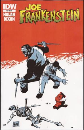 Joe Frankenstein 2 published by IDW with cover art by Graham Nolan