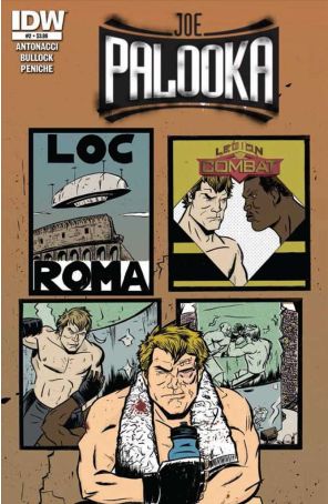 Joe Palooka (3rd Series) 2 published by IDW with cover art by Marat Mychaels