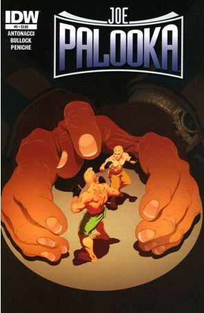 Joe Palooka (3rd Series) 5 published by IDW with cover art by Michael Marsicano