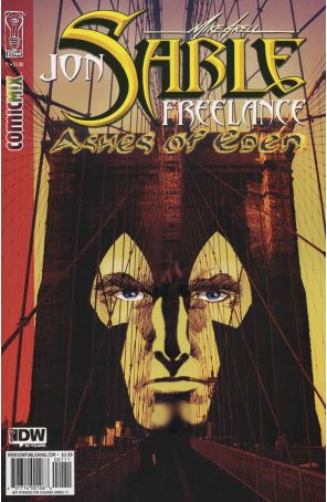 Jon Sable Freelance: Ashes of Eden 1 published by IDW with cover art by Mike Grell