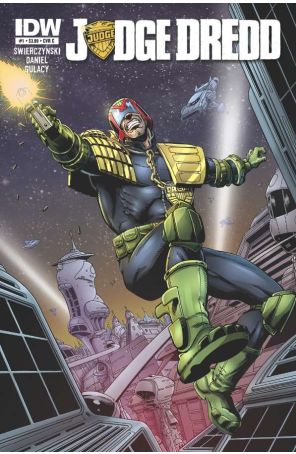 Judge Dredd (4th Series) 1C published by IDW with cover art by Jim Starlin
