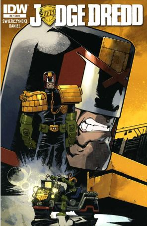 Judge Dredd (4th Series) 9 published by IDW with cover art by Nelson Daniel