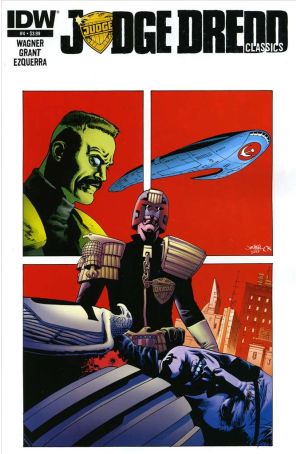 Judge Dredd Classics (2nd Series) 4 published by IDW with cover art by Jim Fern