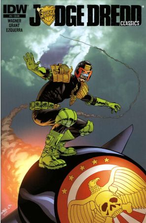 Judge Dredd Classics (2nd Series) 5 published by IDW with cover art by Jim Fern