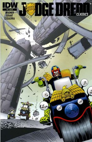 Judge Dredd Classics (2nd Series) 6 published by IDW with cover art by Jim Fern