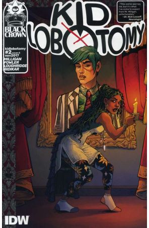 Kid Lobotomy 2A published by IDW with cover art by Tess Fowler