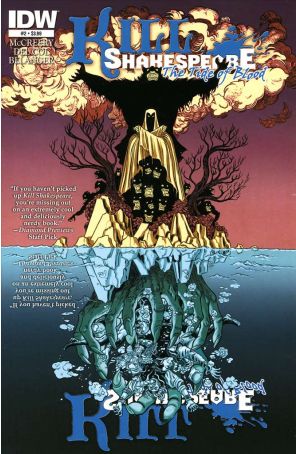 Kill Shakespeare: Tide of Blood 2 published by IDW with cover art by Andy Belanger