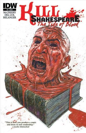 Kill Shakespeare: Tide of Blood 5A published by IDW with cover art by Andy Belanger