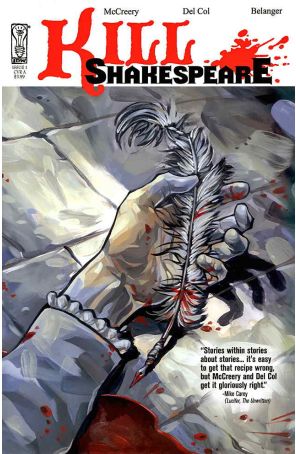 Kill Shakespeare 1A published by IDW with cover art by Kagan McLeod