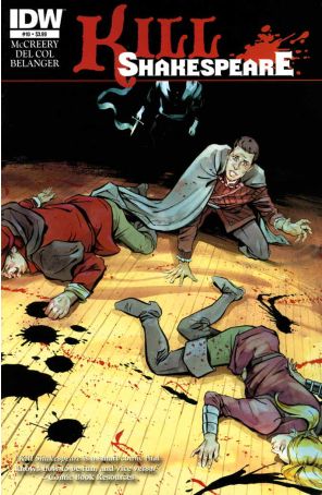 Kill Shakespeare 10 published by IDW with cover art by Kagan McLeod