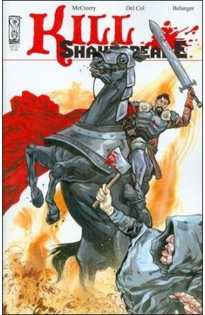 Kill Shakespeare 2 published by IDW with cover art by Kagan Mcleod