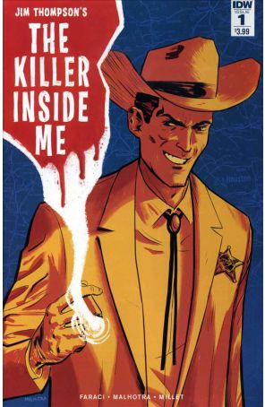 Killer Inside Me (Jim Thompson's ) 1 published by IDW with cover art by Vic Malhotra
